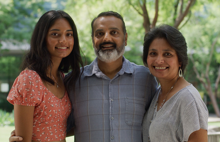 AJ Patel and Family